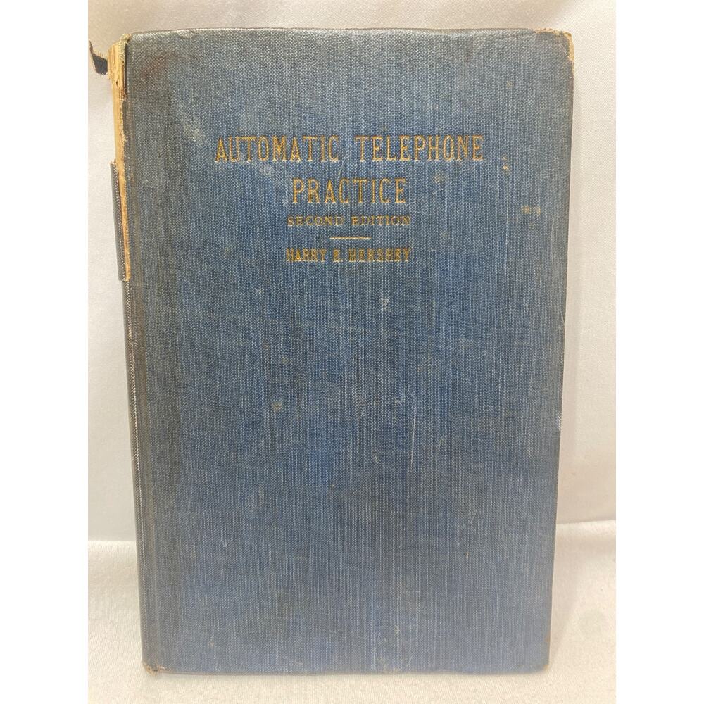 Automatic Telephone Practice by Harry Ellis Hershey (1919, Hardback)